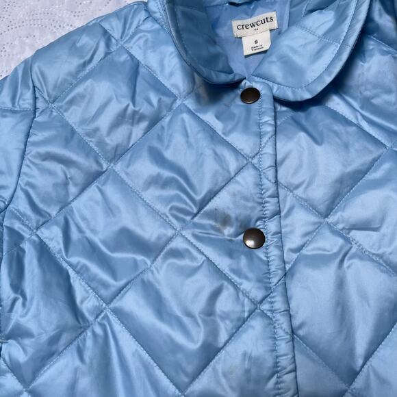 Crewcuts Quilted Peplum Puffer Jacket Size S / 6-7 - Picture 9 of 11